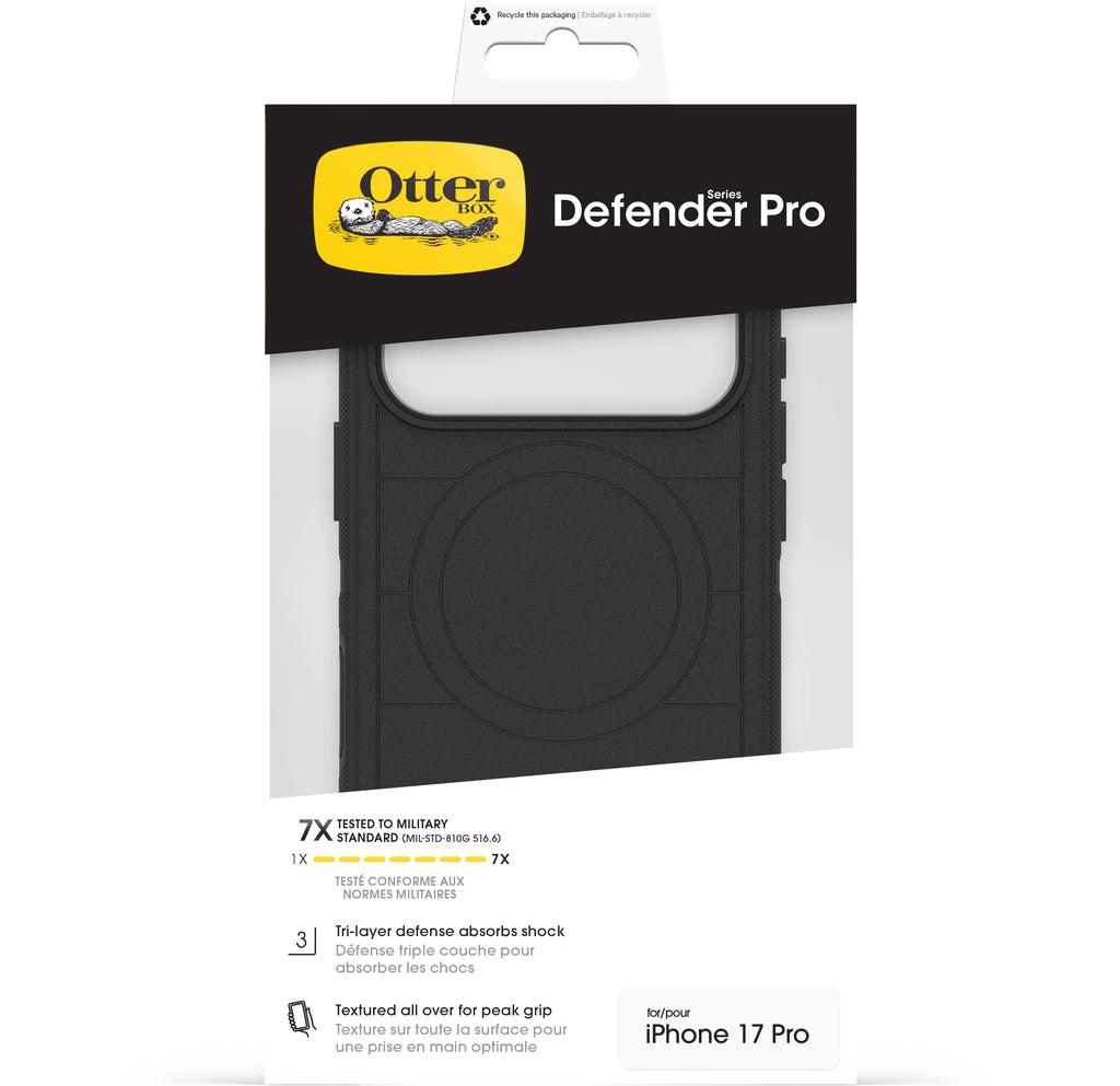 Otterbox Defender Series Pro With Magsafe Apple Iphone 17 Pro Black