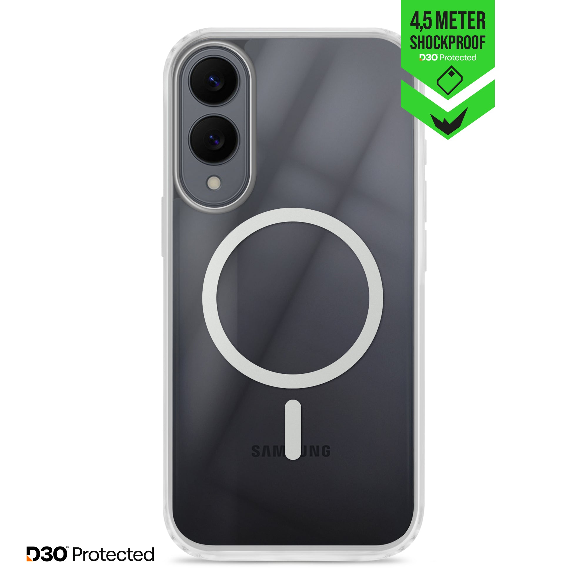 Striker X-Core - D3O Xtreme Impact Mag Case - Clear - Samsung S25 Edge 5G