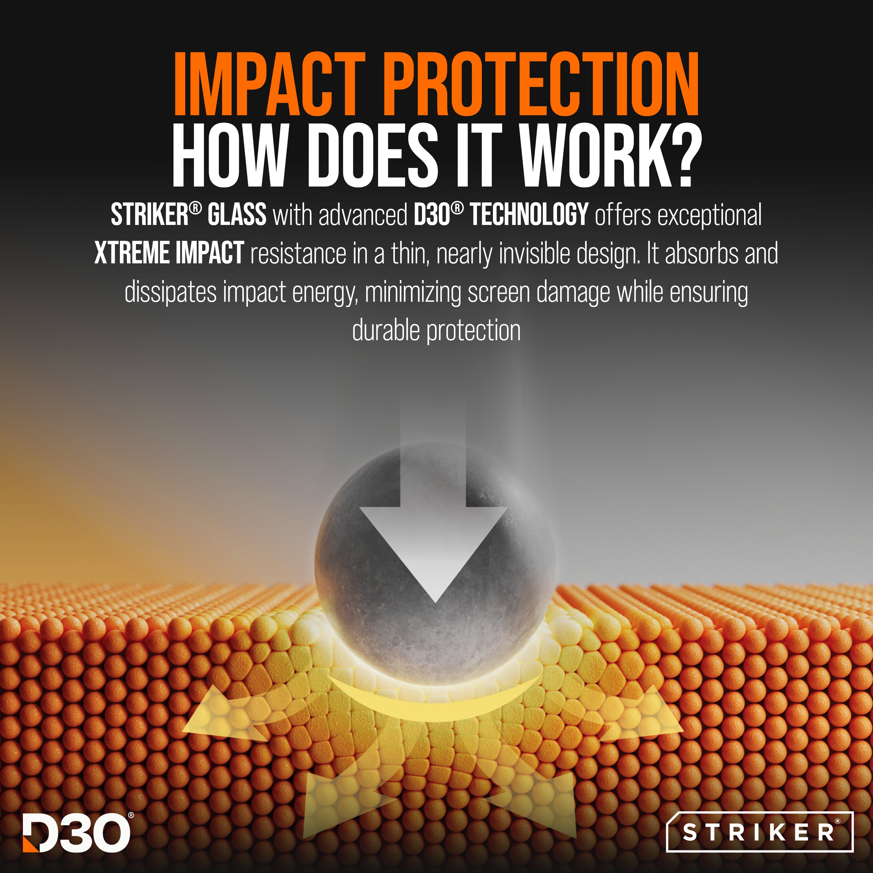 Striker X-Core - D3O Xtreme Impact Mag Case - Clear - Samsung S25 Edge 5G