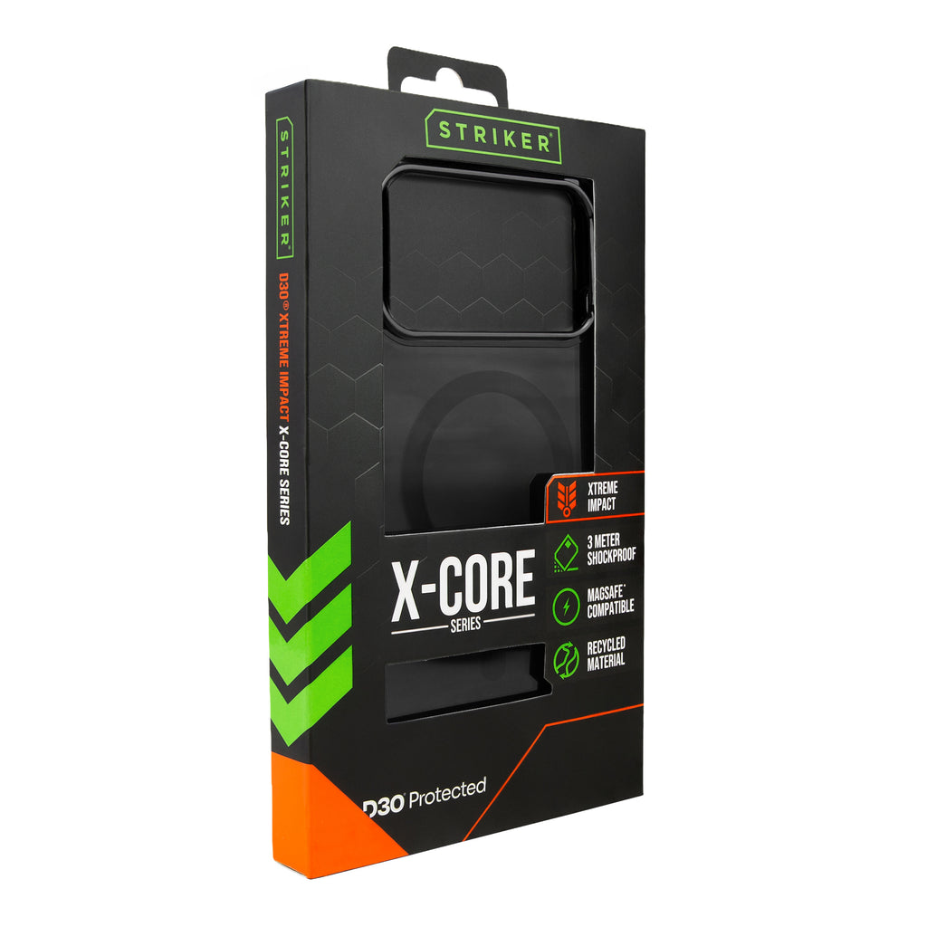 Striker X-Core - D3O Xtreme Impact Mag Case Pro - Black - Apple Iphone 17 Pro