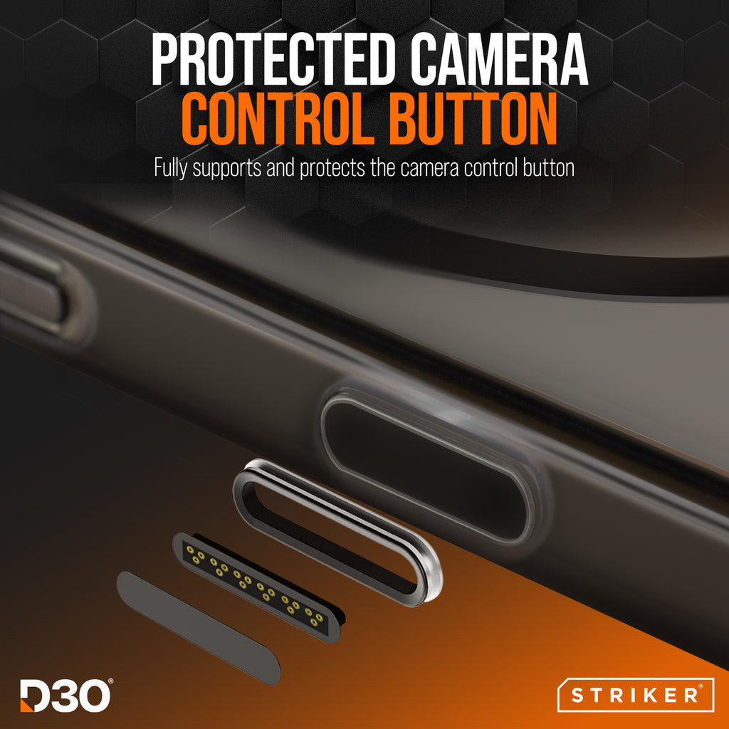 Striker X-Core - D3O Xtreme Impact Mag Case Pro - Black - Apple Iphone 17 Pro