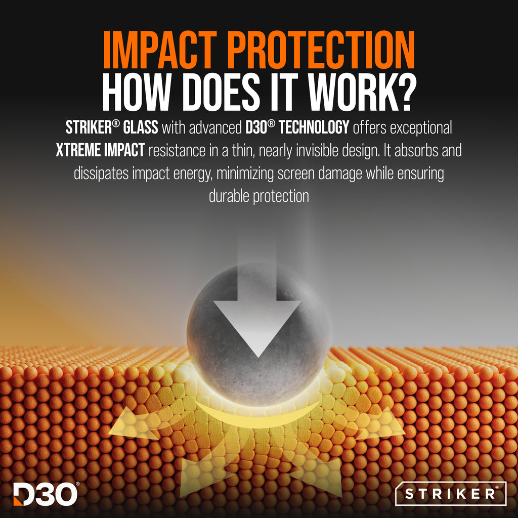 Striker X-Core - D3O Xtreme Impact Mag Case Pro - Clear - Apple Iphone Air