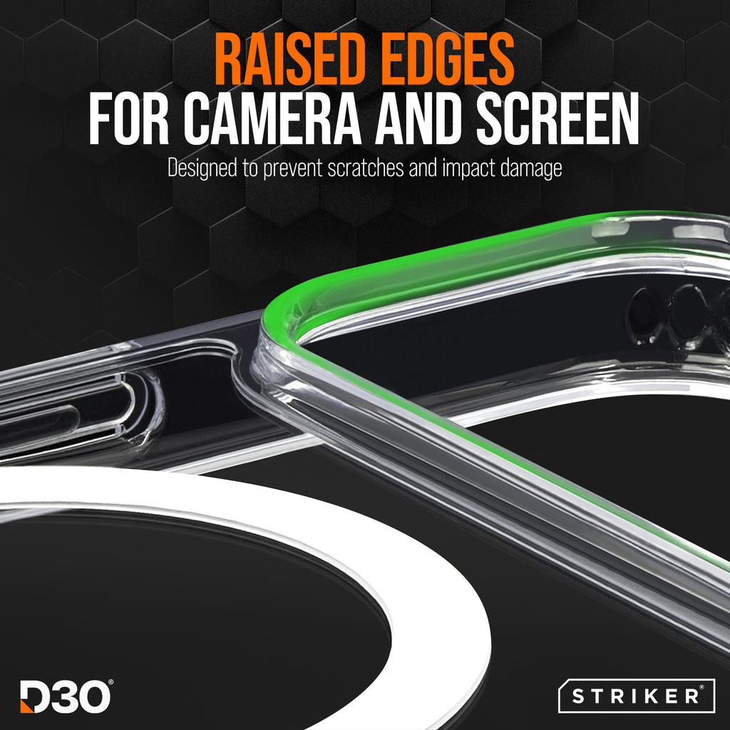 Striker X-Core - D3O Xtreme Impact Mag Case Pro - Clear - Apple Iphone 17 Pro