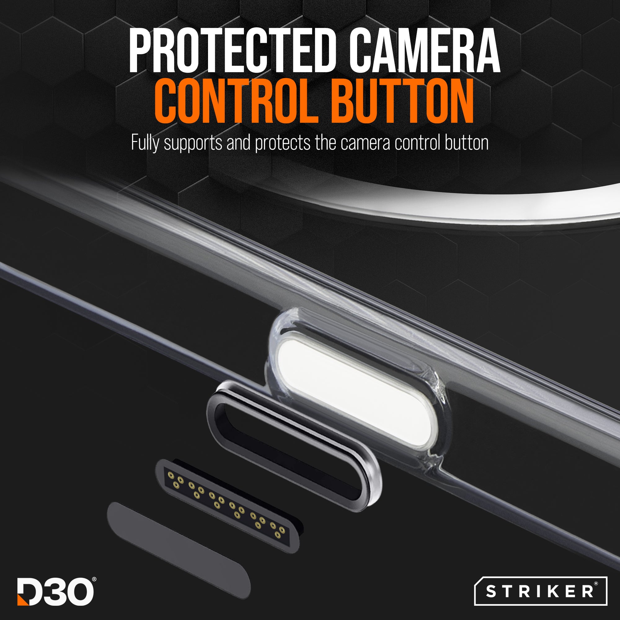 Striker X-Core - D3O Xtreme Impact Mag Case Pro - Clear - Apple Iphone 17 Pro