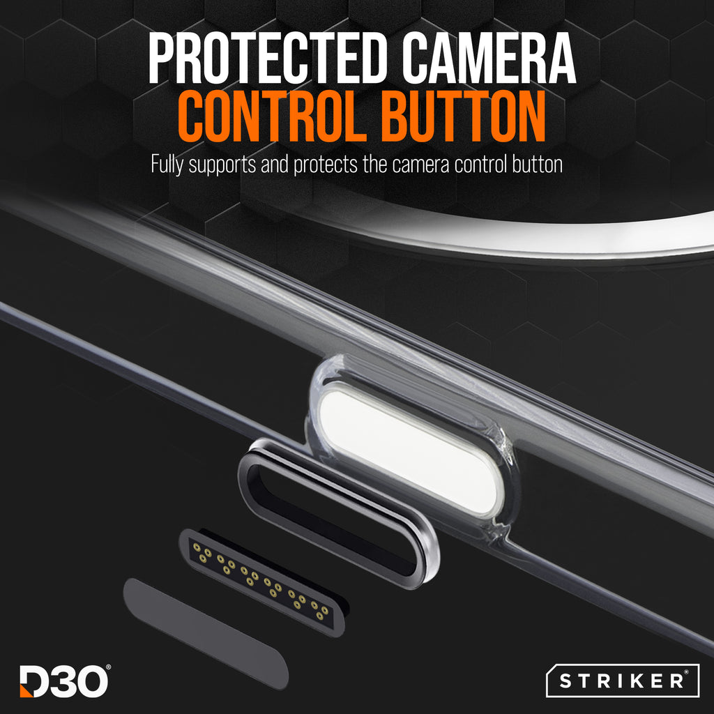 Striker X-Core - D3O Xtreme Impact Mag Case Pro - Clear - Apple Iphone 17 Pro Max