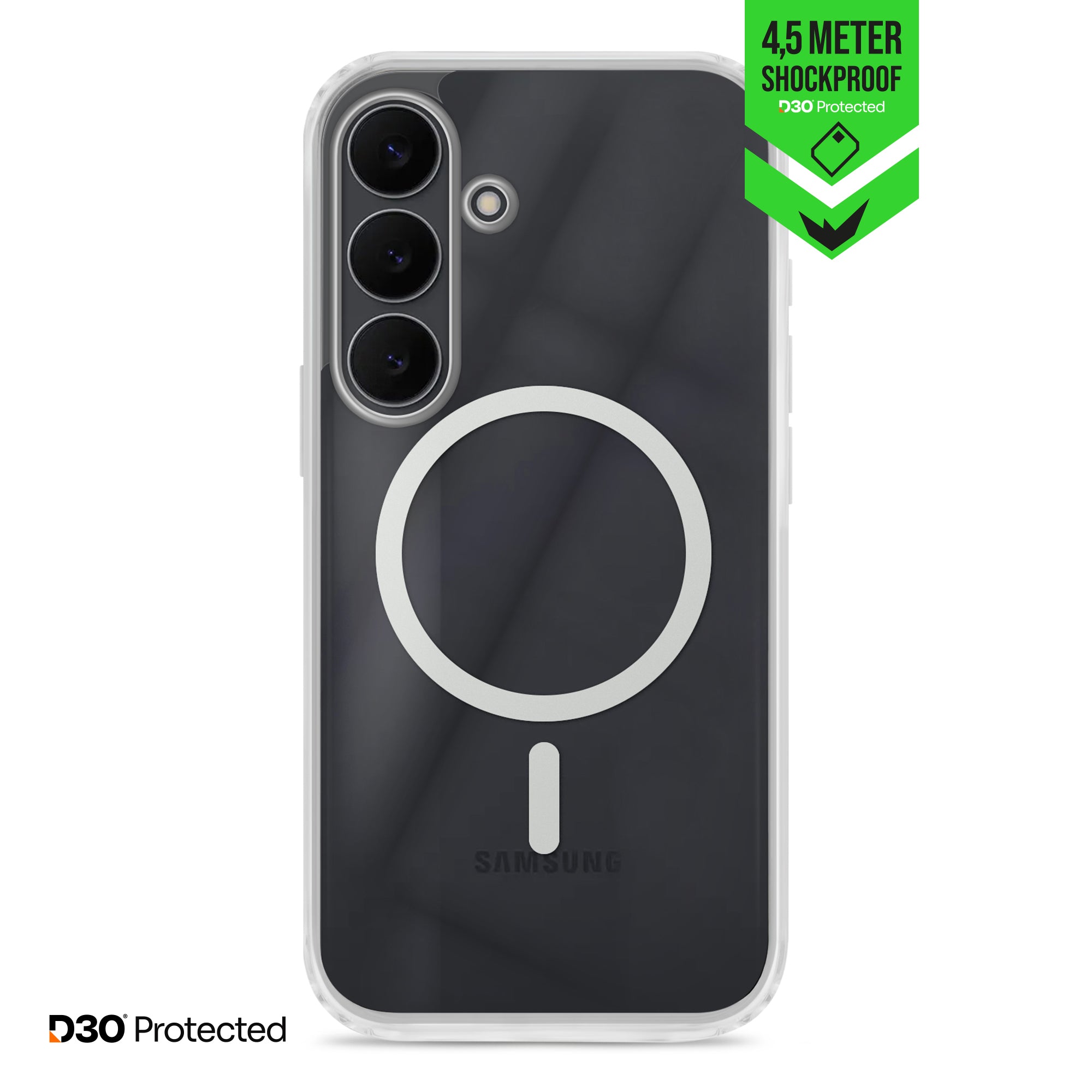 Striker X-Core - D3O Xtreme Impact Mag Case - Clear - Samsung S25 Fe