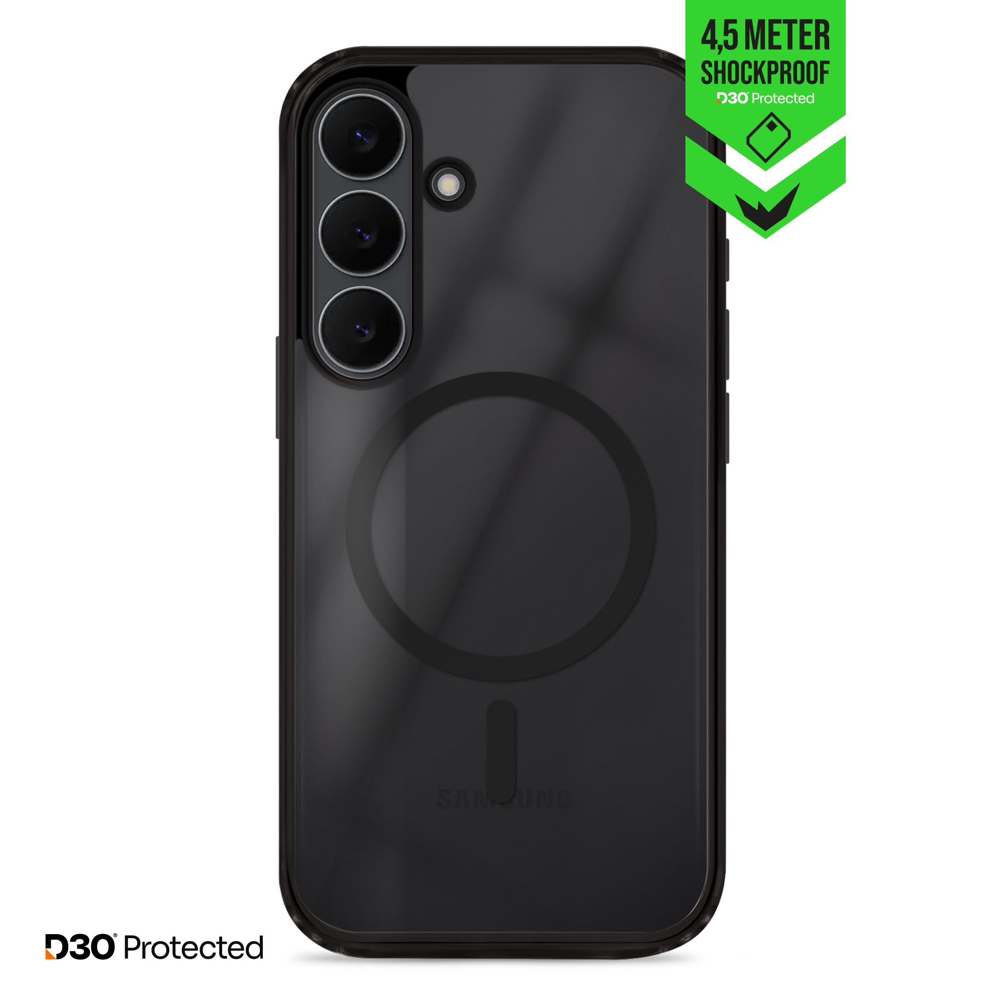 Striker X-Core - D3O Xtreme Impact Mag Case - Black - Samsung S25 Fe